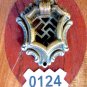 ROCOCO REVIVAL DRAWER PULL VINTAGE CABINET BAIL RING PULL BRASS ORNATE