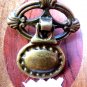 VICTORIAN DRAWER PULL CENTURY HARDWARE CABINET BRASS DOOR DROP PULL ORNATE