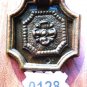 FRENCH  DRAWER PULL VINTAGE CABINET BAIL RING PULL ROSES ORNATE FLOWER