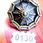 GOTHIC DRAWER PULL KBC HARDWARE VINTAGE CABINET BAIL RING PULL SPIDER WEB