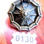 GOTHIC DRAWER PULL KBC HARDWARE VINTAGE CABINET BAIL RING PULL SPIDER WEB