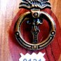 FEDERAL DRAWER PULL FAN SHELL VINTAGE CABINET BAIL RING PULL FAN PATTERN SHELL