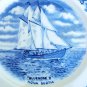 BLUENOSE II PLATE SAIL SHIP SOUVENIR