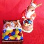 VINTAGE ROYAL DOULTON CHRISTMAS SANTA BUNNYKINS DB17 BUNNYKINS SLEEPY TIME DB15