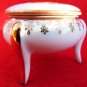 VINTAGE LIMOGE TRINKET POT WITH LID LIMOGE RING HOLDER FRAGONARD