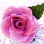 VINTAGE HEREND ROSE PINK ROSE PLACE CARD HOLDER