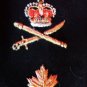 VINTAGE EPAULETS GENERAL SHOULDER RANK CANADIAN FORCES