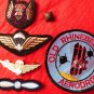 VINTAGE BADGE PARATROOPER CREST AVIATION WWI PIN TRIA JUNCTA UNO