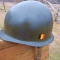 WWII POSTWAR US HELMET BELGIUM