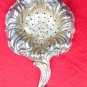 SILVER TEA STRAINER REPOUSSE NOUVEAU STERLING TEA STRAINER LILY