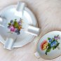 VINTAGE HEREND DISH BOUQUET DE FRUITS HEREND LIECHTENSTEIN GARLAND ROSE ASHTRAY