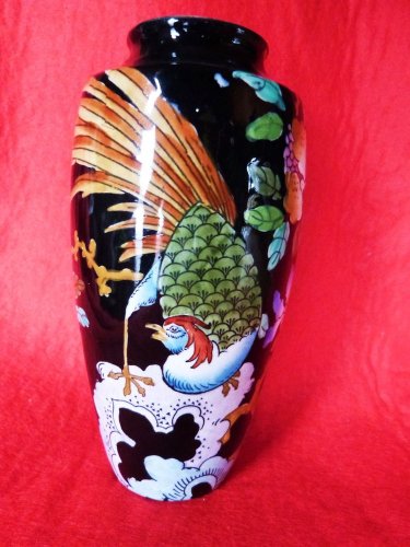 FREDERICK RHEAD POTTERY FLOWER VASE KOREA PATTERN