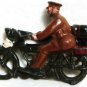 BRITAINS LEAD MOTORCYCLE BRITAINS SOLDIER DISPATCH RIDER 1914 BRITISH