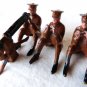 LEAD SOLDIER GUNNER WW1 BRITISH SOLDIER 4PC GUNNER MAXIM MACHINE