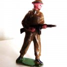 ANTIQUE LEAD SOLDIER BRITAINS TOY BRITISH INFANTRY SOLDIER
