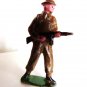ANTIQUE LEAD SOLDIER BRITAINS TOY BRITISH INFANTRY SOLDIER