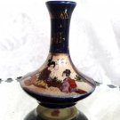 SIGNED JAPANESE SATSUMA VASE MINIATURE VINTAGE JAPANESE VASE