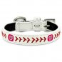 Washington Nationals Classic Leather Toy Baseball Collar