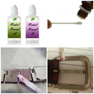 Nickel Spot test kit &acirc;�� Nickel allergy testing, detect nickel