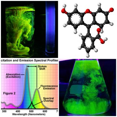 10g Pure Fluorescein Fluorescent Water Dye &acirc;�� drain tracing, glow in the dark -10g