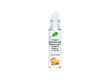 12ml glass roll-on Finest Vitamin C Hyaluronic Acid 100% Serum - Anti-Aging - 12ml