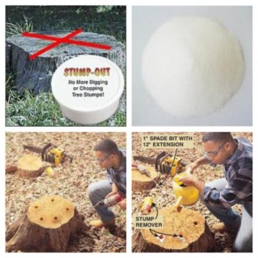 450g Stump Remover - Stump tree out, Speeds decomposition for easy removal - 450g