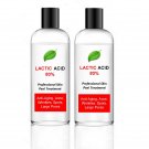 Lactic Acid AHA Skin Peel 80% - Acne Treatment – 200ml bumper pack