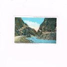 1132 Crags and Tunnels in Wind River canyon to Yellowstone National Park