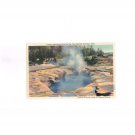#10100 Oblong Geyser Crater Yellowstone Park
