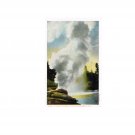 #16065 Riverside Geyser 100 ft Yellowstone Park