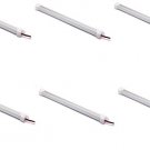10 Pack DC 12V 9W Cool White 18x 5630 Cluster LED Light Tube Accent Light Strip Wiring On Off Switch