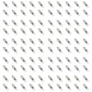 100 Pack AC DC 12V 10W Clear Lense Halogen Light Bulb Warm White G4 JC Spot Light Replacement