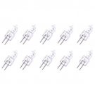 10 Pack AC DC 12V 20W Clear Lense Halogen Light Bulb Warm White G4 JC Spot Light Replacement