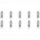10 Pack AC 240 Volt 75W Warm White Halogen Light Bulb GY6.35 JCD Spot Light Replacement