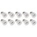 10 PACK Bulb Socket Edison Screw Medium Base e26 e27 to GU10 2Pin Twist Lock