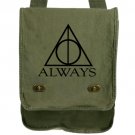 Always Harry Potter Green Messenger Bag