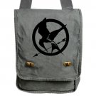 Gray Hunger Games Messenger Bag