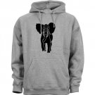 African Elephant Gray Sweatshirt Hoodie