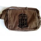 Doctor Who Messenger Large Brown and black bag