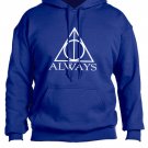 Always Harry Potter Hoodie Royal Blue Sweatshirt