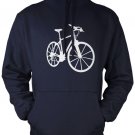 Bicycle Hoodie - Blue Bike Sweatshirt