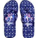 Hannah Montana Flip Flop Sandals~Black Size Large