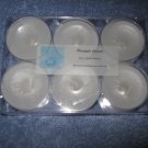 Pineapple Coconut 6 Pack Tealight Candle Set