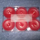 Hot Baked Apple Pie 6 Pack Tealight Candle Set