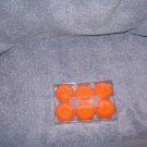Juicy Peach Scented 6 Pack Tealight Candle Set