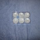 Pineapple Coconut Scented 6 Pack Tealight Candle Set