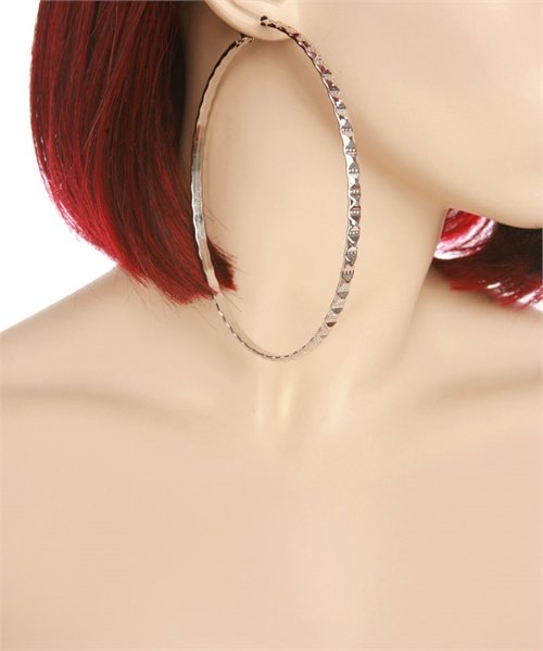 GOLD HOOP EARRINGS