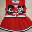 Mickey and Minnie Girl's Outfit Size 4T