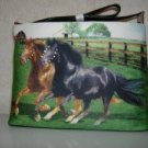 Kentucy Horse Microfiber Handbag