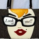 Look At Me Handbag w/Rhinestones